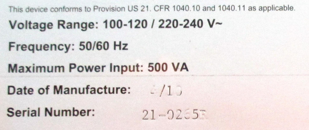 2010 Palomar Q-YAG 5 Laser 1064nm 532nm QYAG5 Tattoo Ink Removal Powerful System