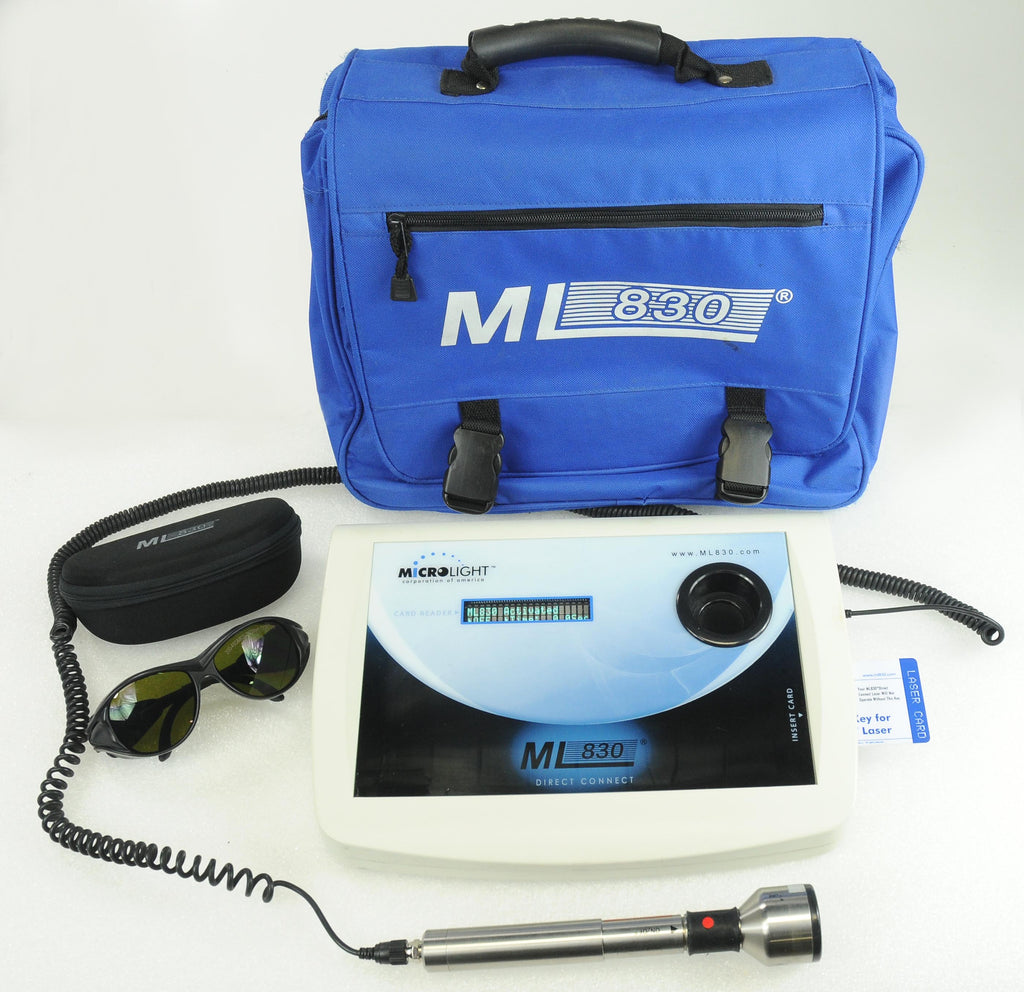 MICROLIGHT ML-830 DC Cold Laser Home Office ML830 Carpal Tunnel Treatment & More