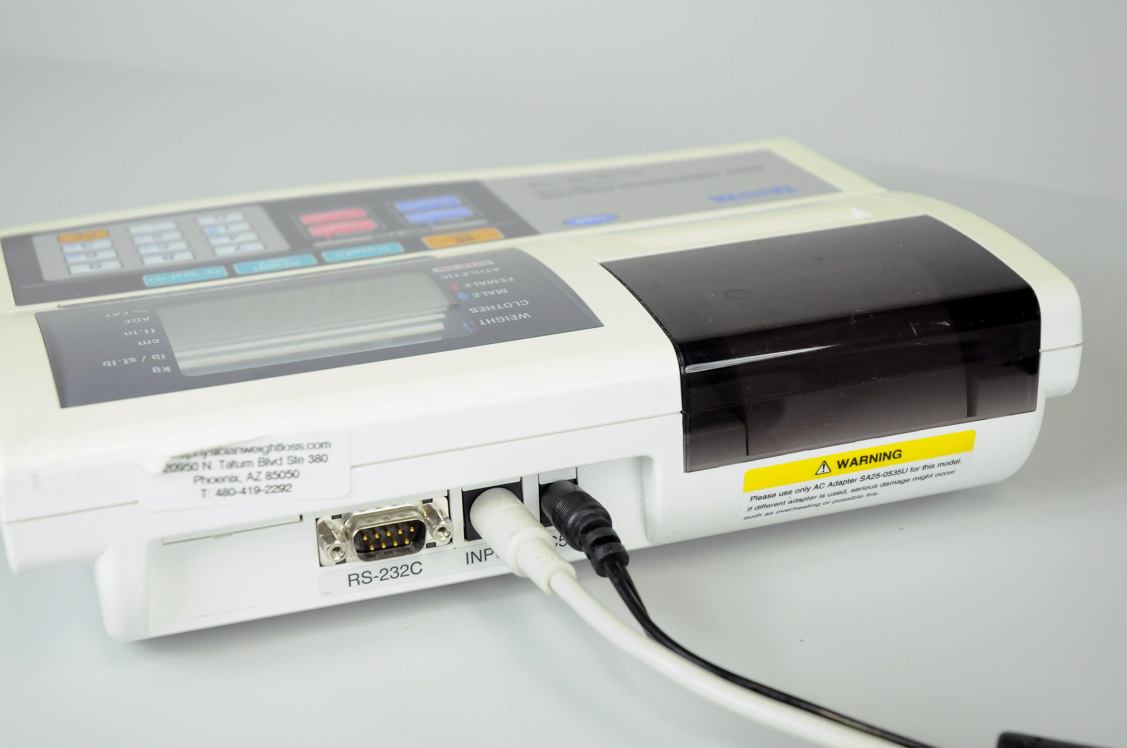 Tanita Body Composition Pro Analyzer 600lb Capacity Scale TBF-310 Manage Weight