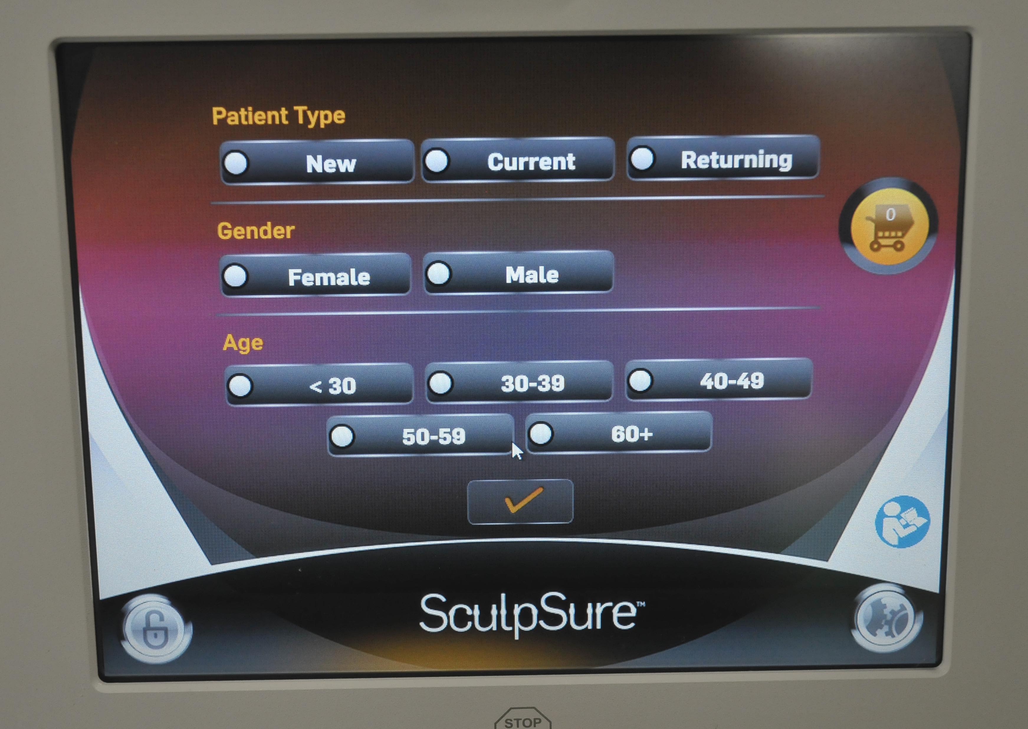 2016 Cynosure SculpSure 1060nm Diode Laser Lipolysis Fat Reduction Body Contour