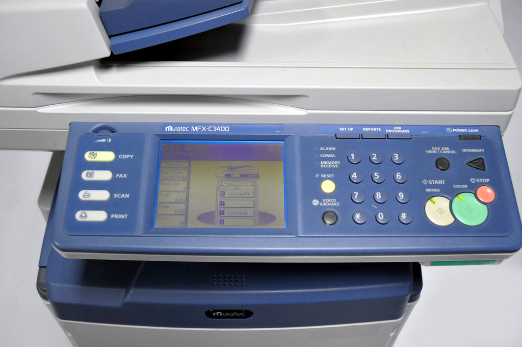 Muratec MFX-C3400 Office Printer w Cartridges Copy Print Scan Fax PDF JPEG TIFF