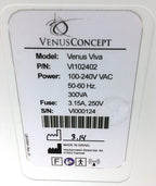 Venus Concept Viva Facial Resurfacing Skin NanoFractional Radio Frequency Device