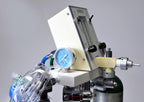 Accutron Alpha III Dental Nitrous Oxide Flowmeter 2 Tanks Mobile Stand Portable