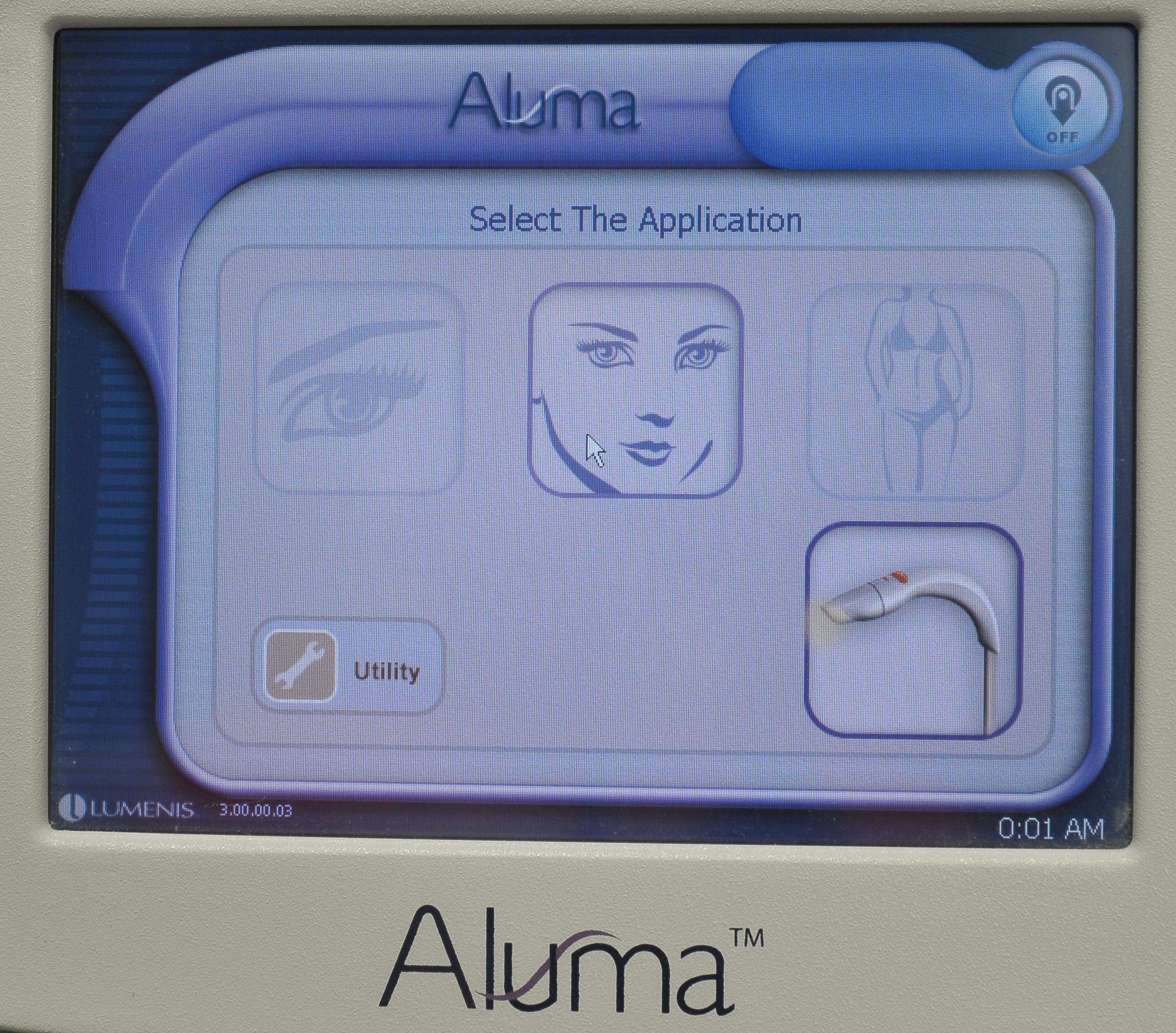 2006 Lumenis Aluma System RF Energy GA-0012100 Alluma - Skin Tightening & More