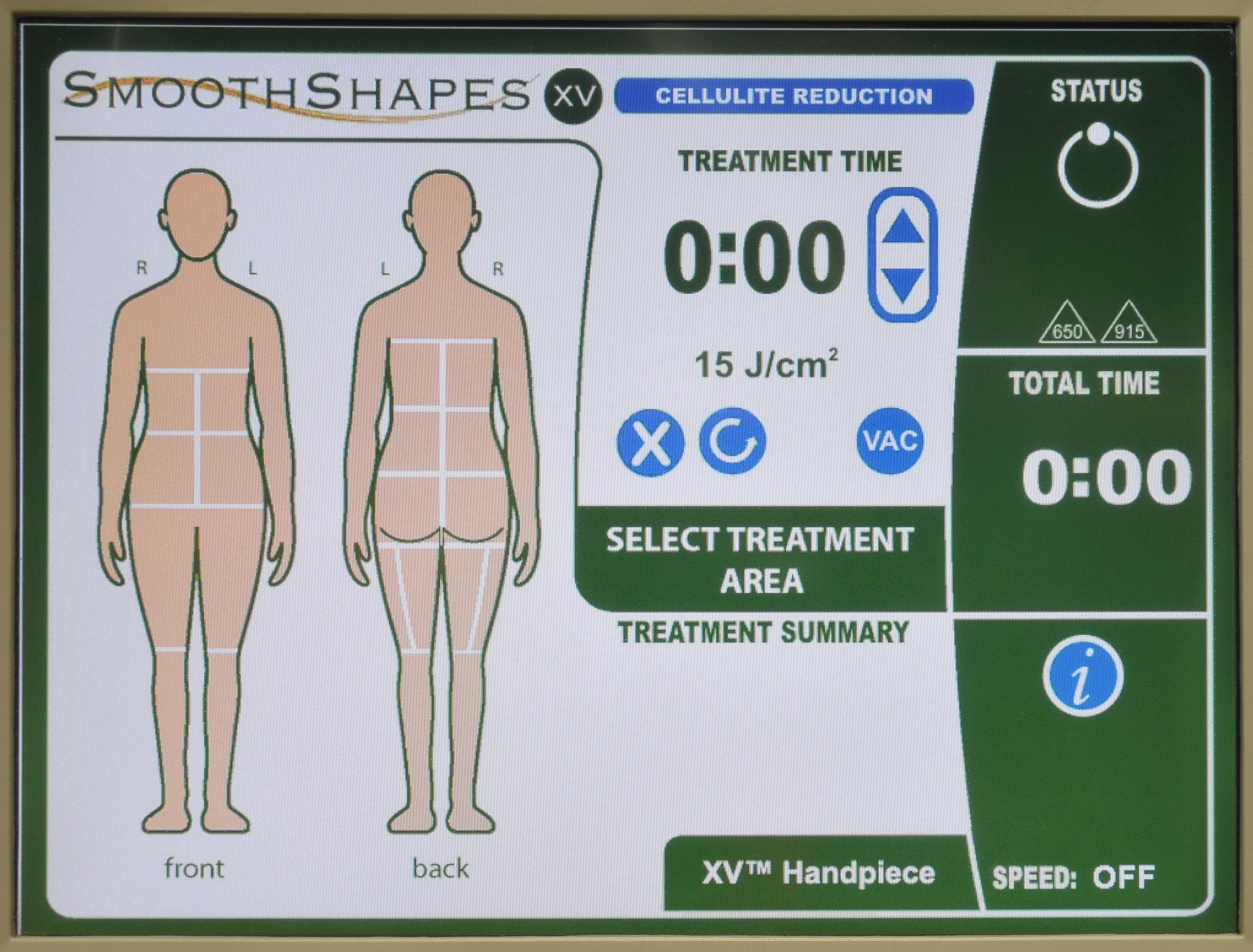 2011 Cynosure SmoothShapes XV Diode Laser Photomology Body Shaping Smooth Shapes