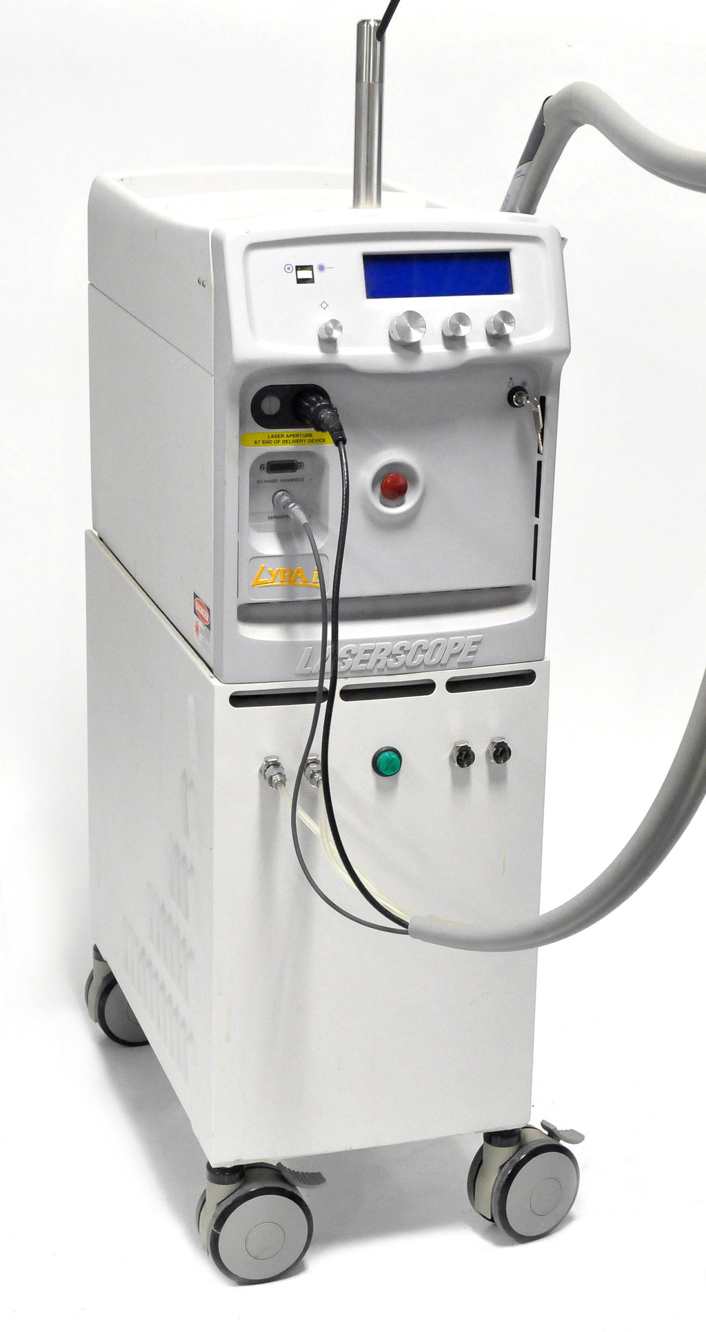 2003 Laserscope Lyra Nd:YAG Laser System w/ CoolSpot 10mm HandPiece Hair Removal