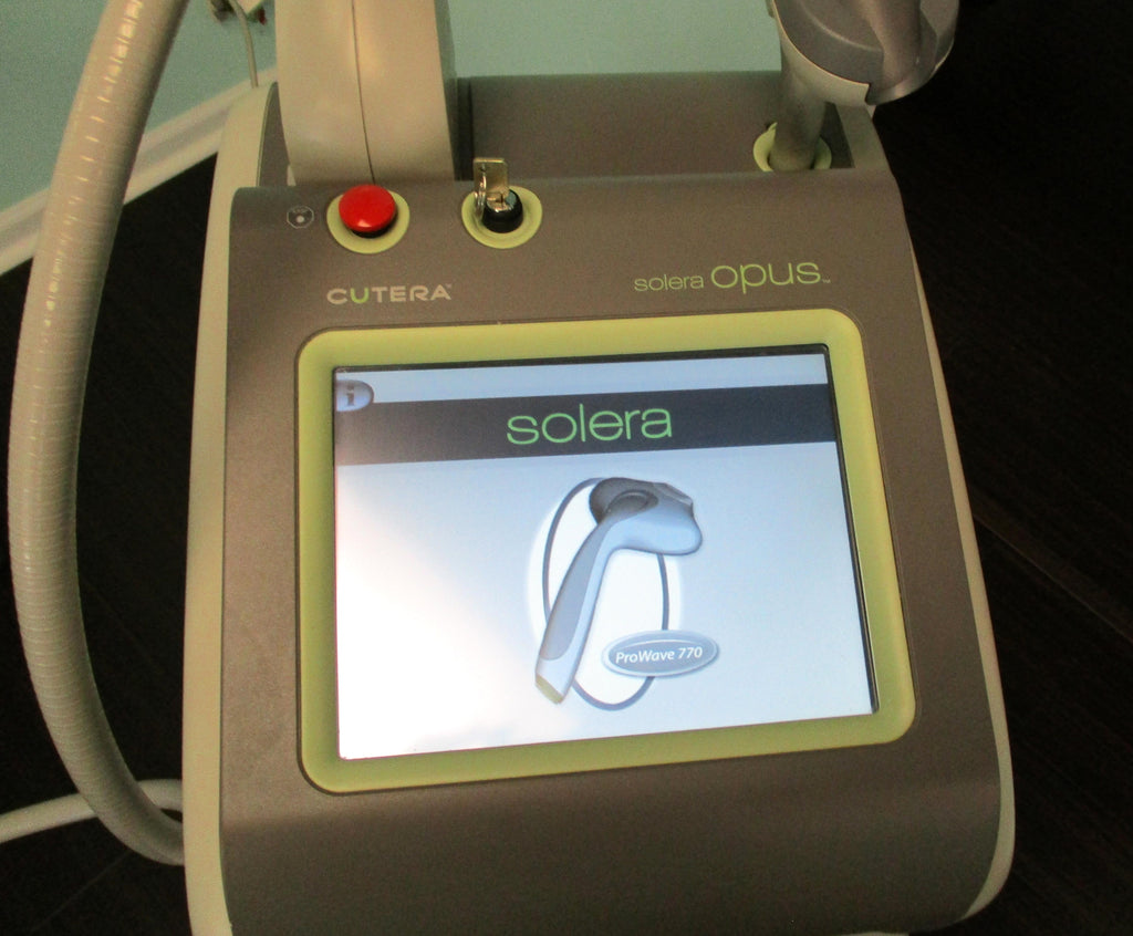 2010 Cutera Solera OPUS Laser IPL System w Prowave 770 HandPiece Aesthetic
