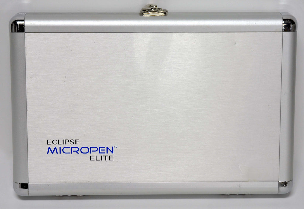 Silver Micro-Needling Pen - Eclipse Aesthetics Elite MicroPen Kit - DEMO w/Case