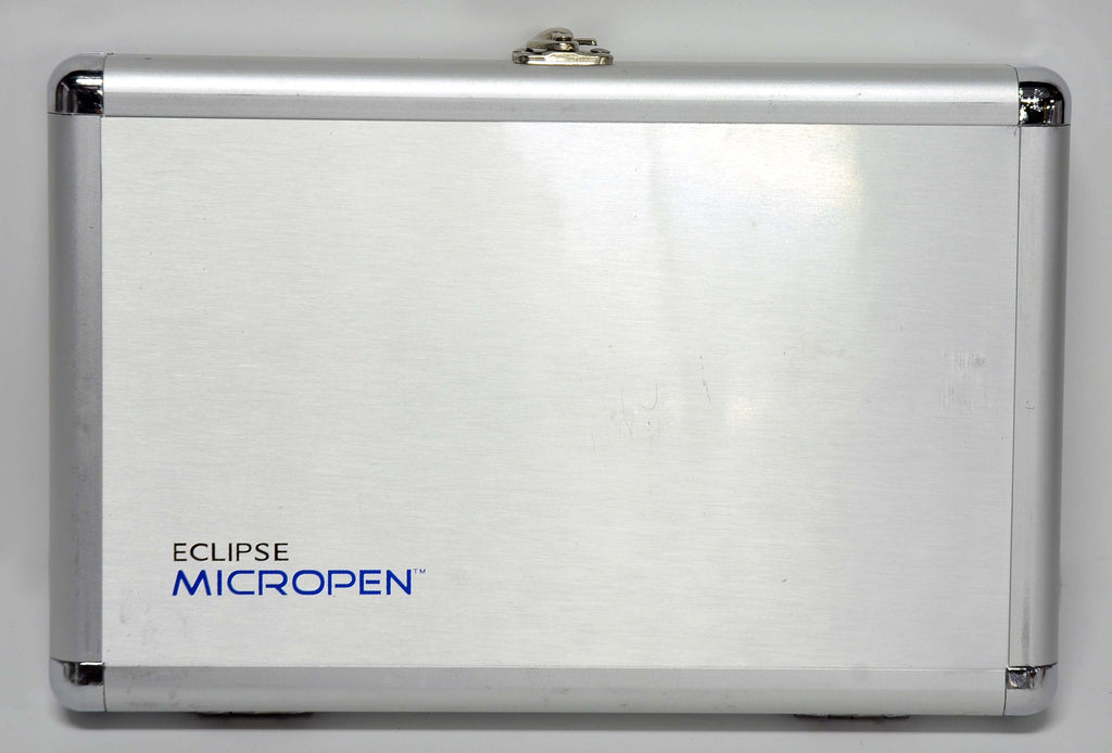 MicroPen Kit - Eclipse Aesthetics Silver MicroNeedling Pen - DEMO Micro - w/Case