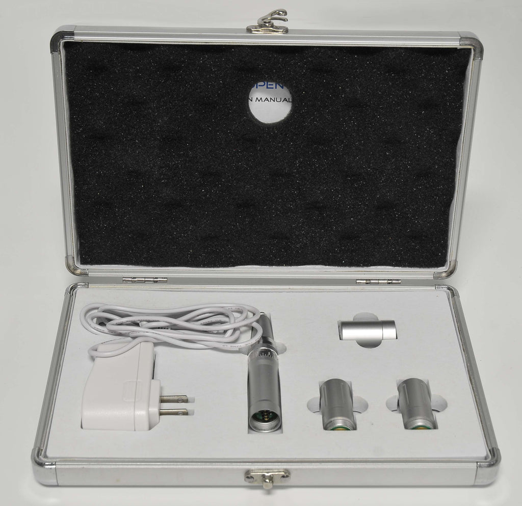 MicroPen Kit - Eclipse Aesthetics Silver MicroNeedling Pen - DEMO Micro - w/Case