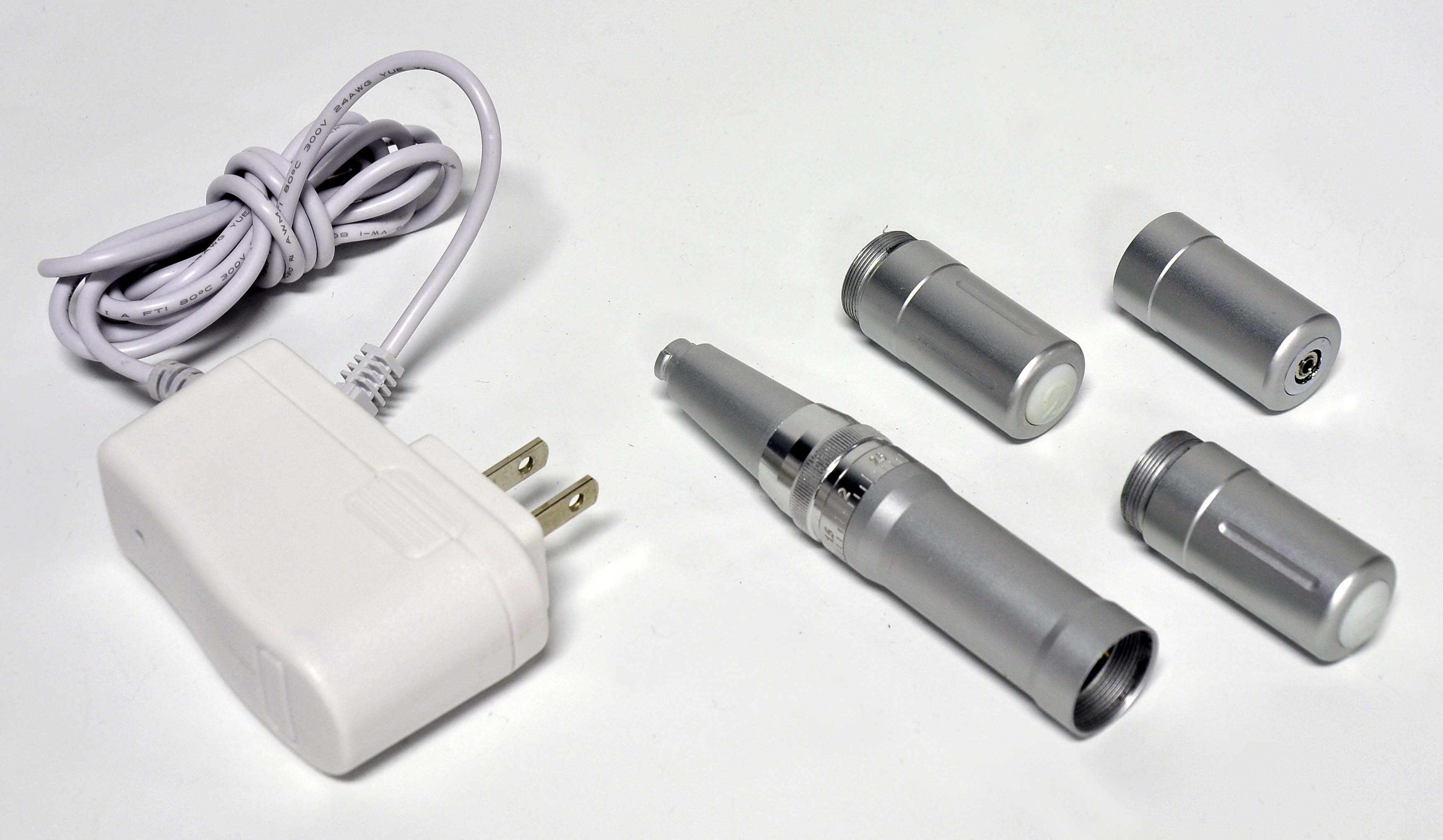 MicroPen Kit - Eclipse Aesthetics Silver MicroNeedling Pen - DEMO Micro - w/Case