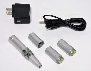 MicroPen Kit - Eclipse Elite Aesthetics Silver MicroNeedling Pen - DEMO w/Case