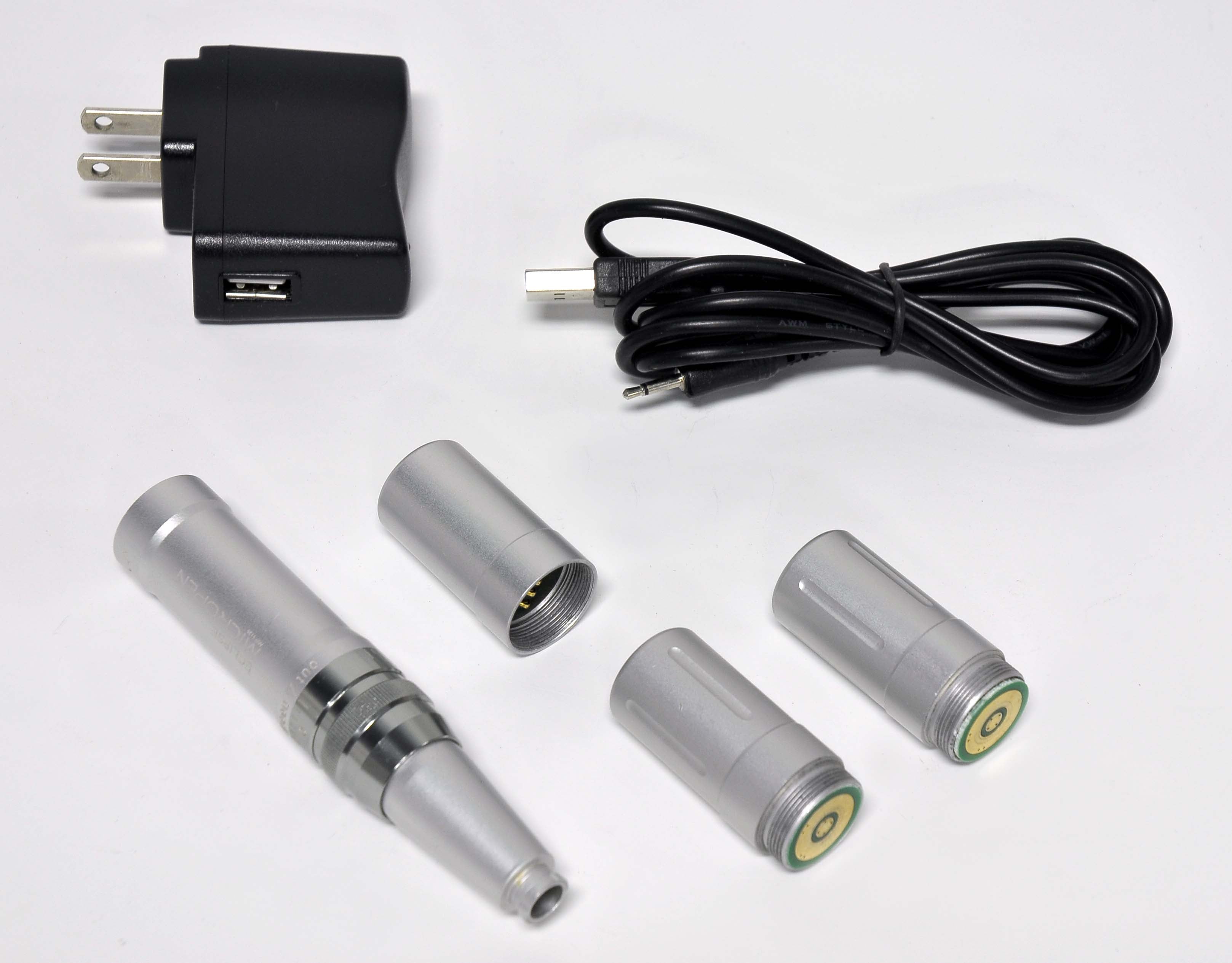 MicroPen Kit - Eclipse Elite Aesthetics Silver MicroNeedling Pen - DEMO w/Case