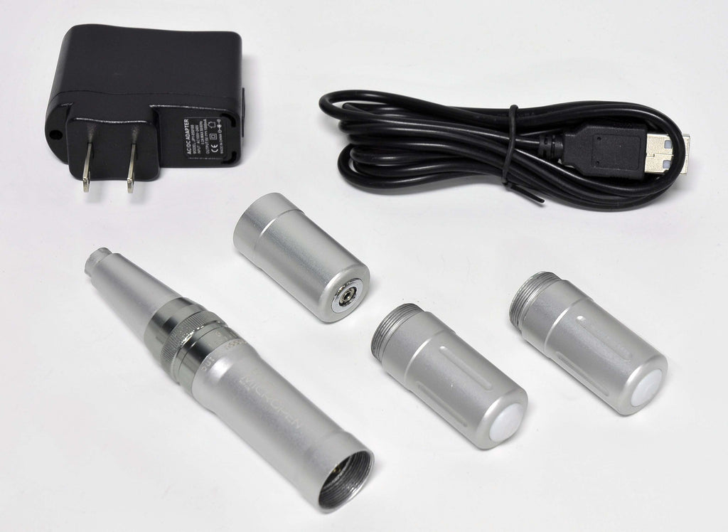 MicroPen Kit - Eclipse Elite Aesthetics Silver MicroNeedling Pen - DEMO w/Case