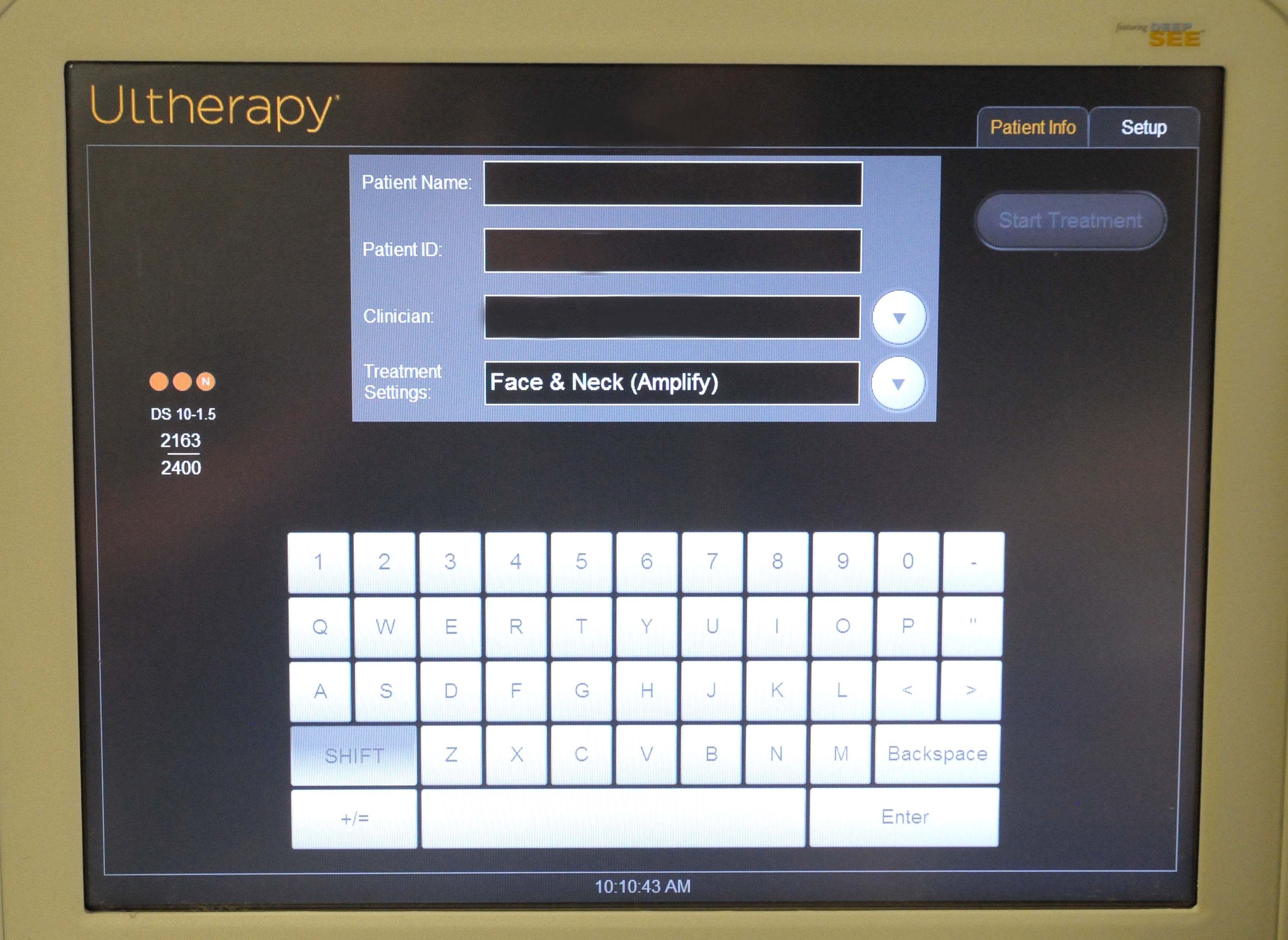2009 Ulthera Ultherapy System Non Invasive Ultrasound Neck Face Merz Aesthetics