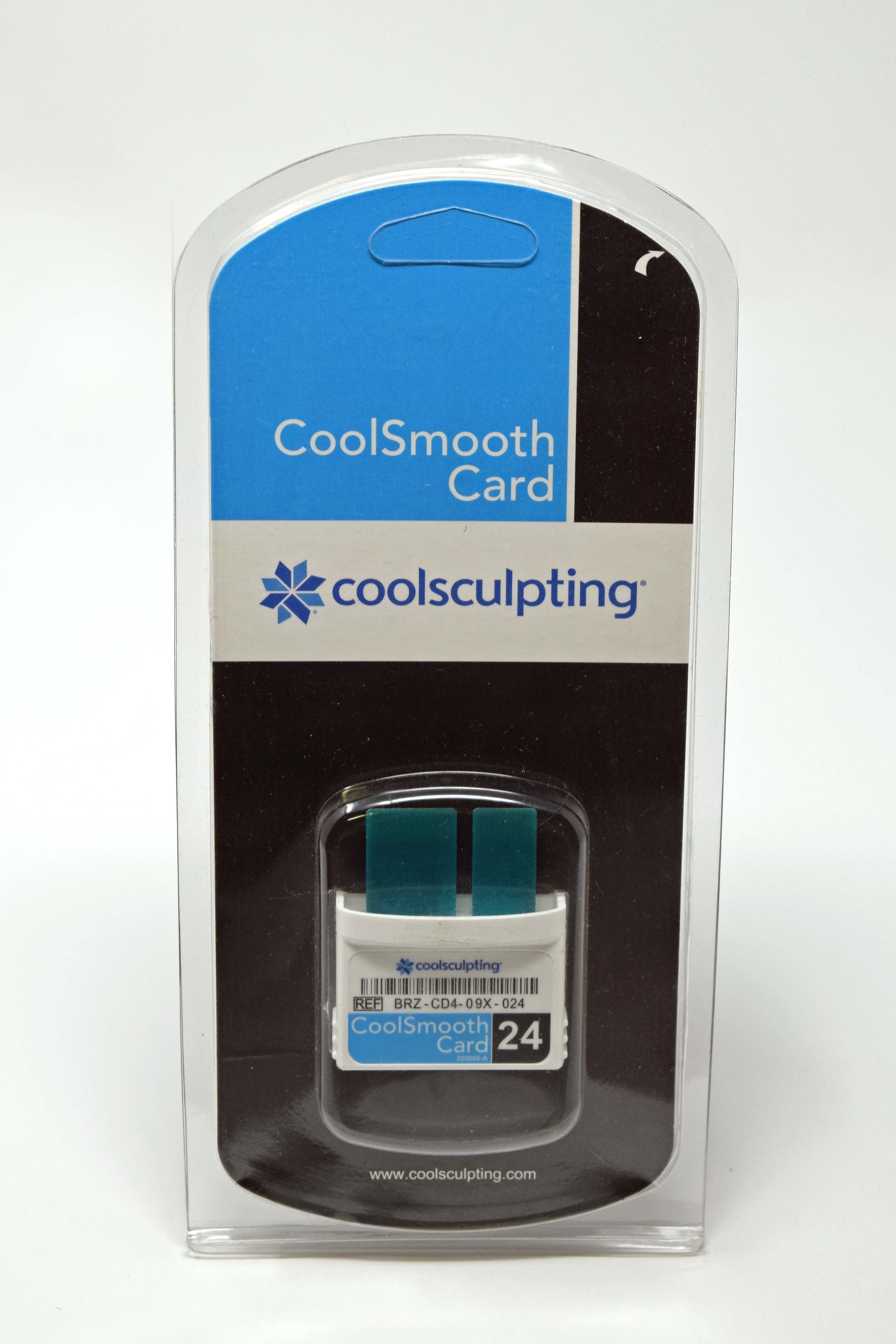 Zeltiq 24 Cycle Blue Card - CoolSculpting CoolSmooth Cool Smooth BRZ-CD4-09X-024