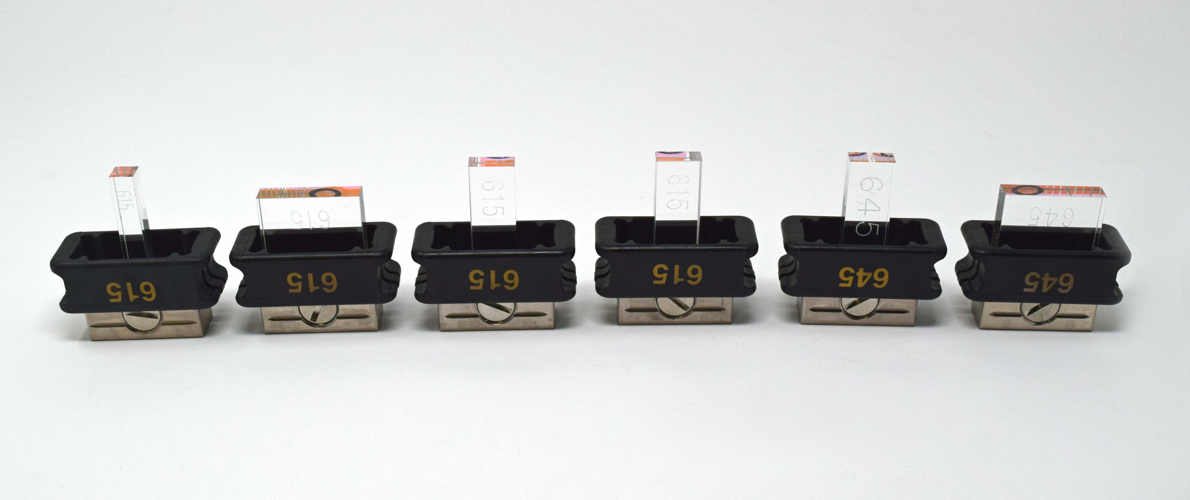 Lumenis EMC Crystal IPL Laser Filter Tips Set Light Prism 615 645 w/Base Housing