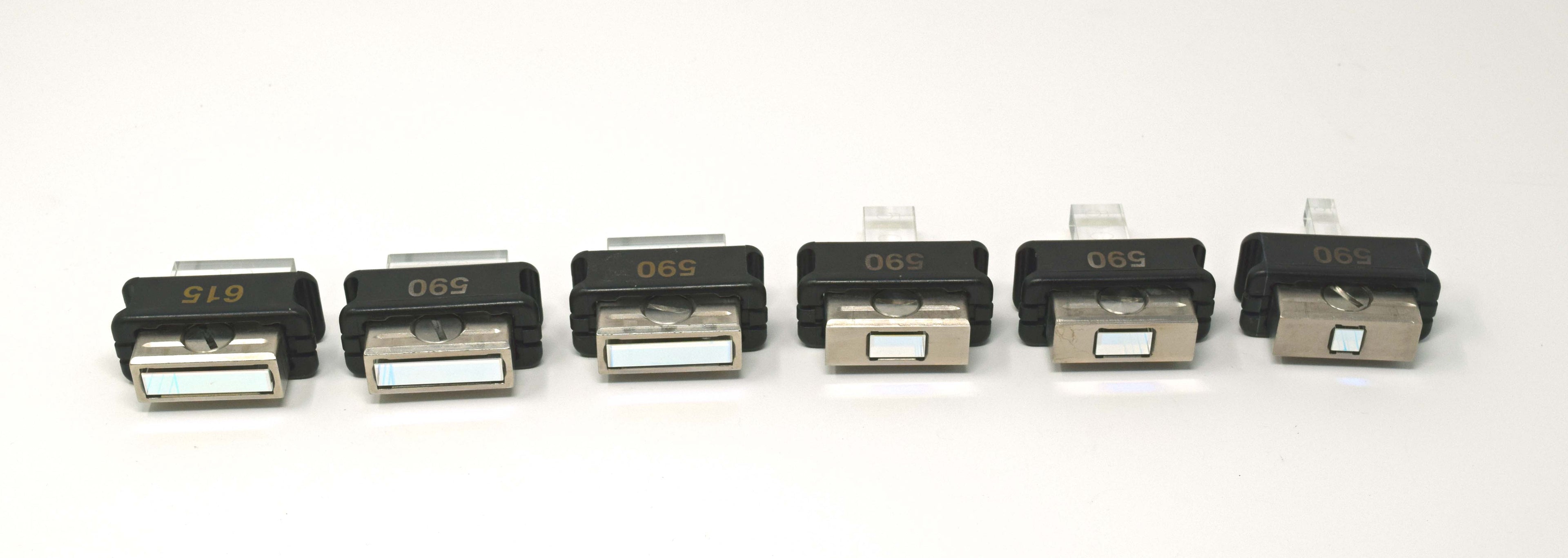 Lumenis EMC Crystal IPL Laser Filter Tips Set Light Prism 590nm 615nm w/ Base