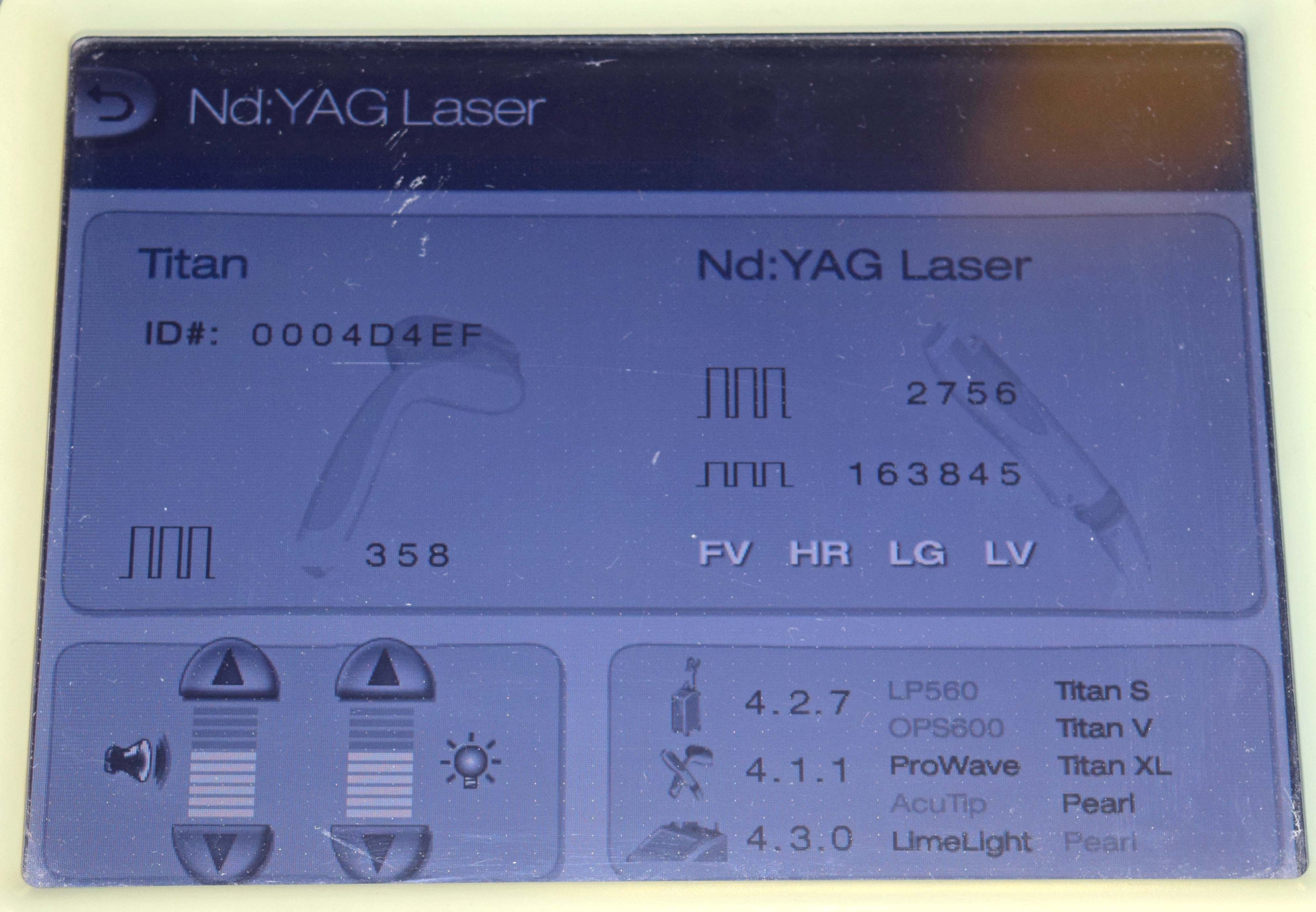 2007 Cutera XEO IPL Laser Nd:YAG 1064 Titan XL LimeLight ProWave Pearl LOW SHOTS
