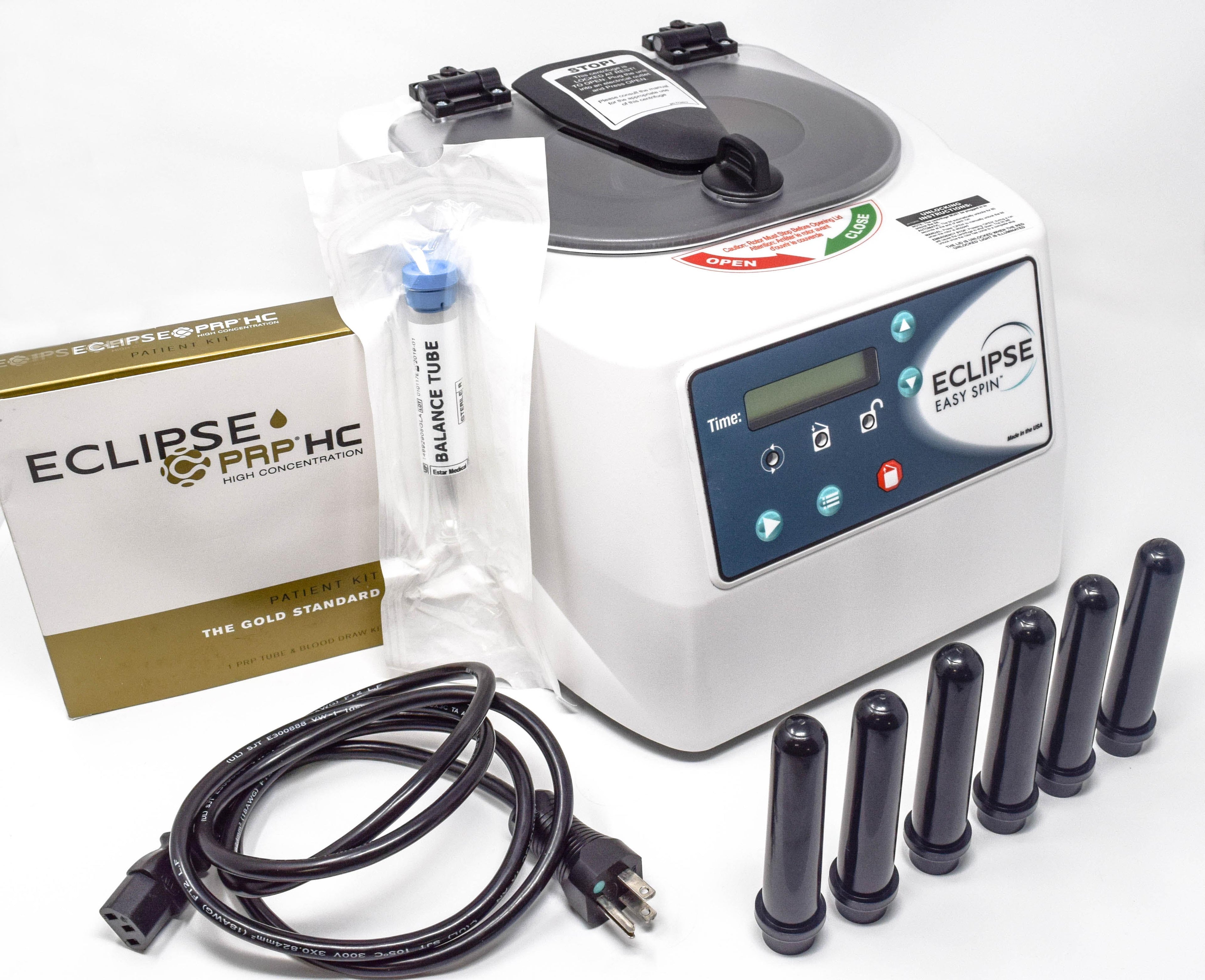 PRP Centrifuge ECLIPSE Aesthetics Easy Spin 642VES Drucker Diagnostics Test Tube