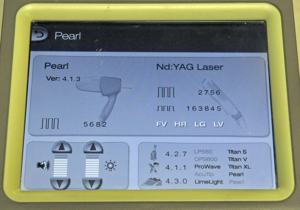 Cutera Pearl Hand Piece Erbium XEO CoolGlide Laser Wrinkles 2790nm - LOW PULSE !