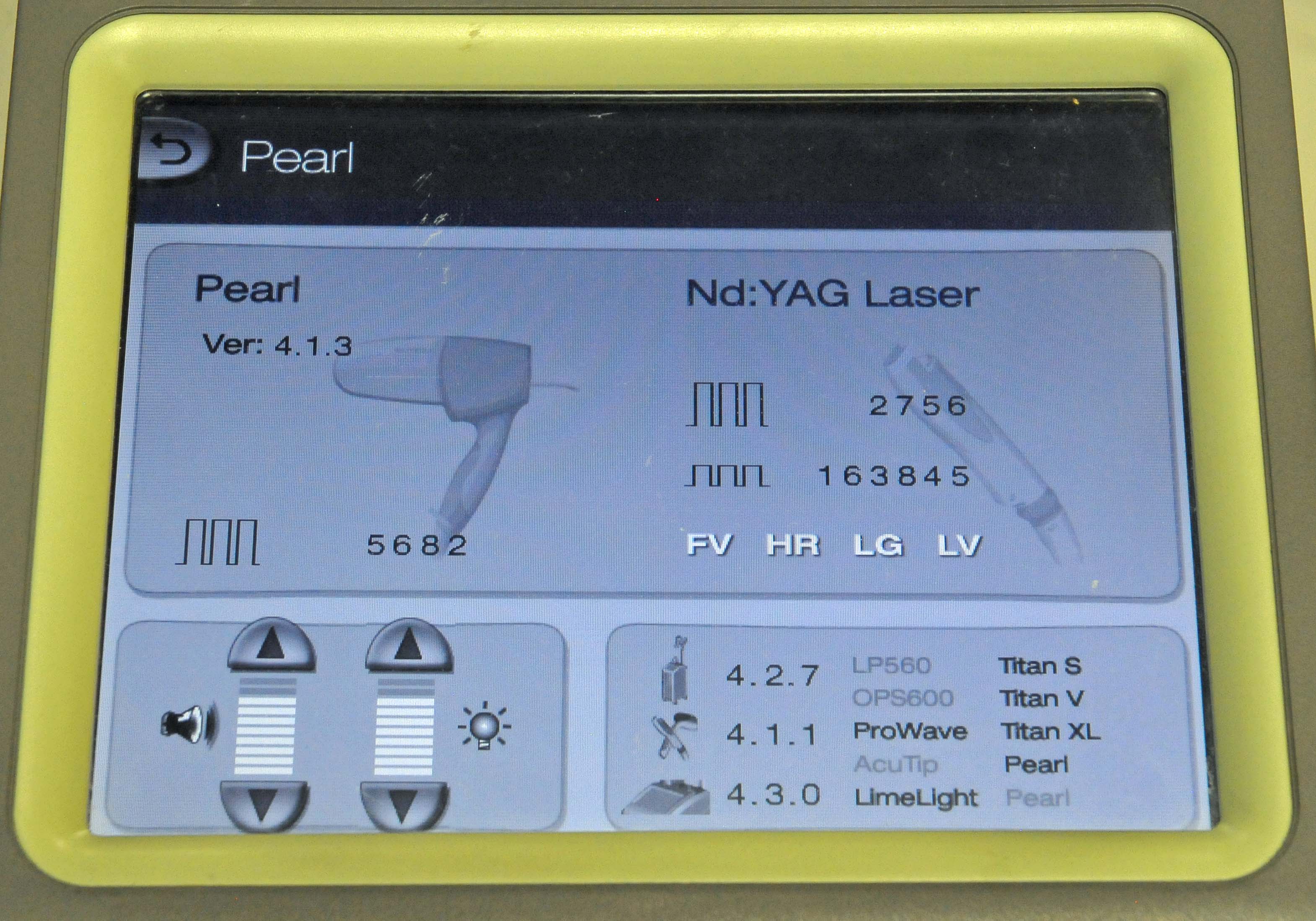 Cutera Pearl Hand Piece Erbium XEO CoolGlide Laser Wrinkles 2790nm - LOW PULSE !
