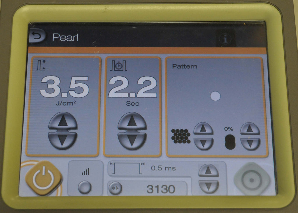 Cutera Pearl Hand Piece Erbium XEO CoolGlide Laser Wrinkles 2790nm - LOW PULSE !