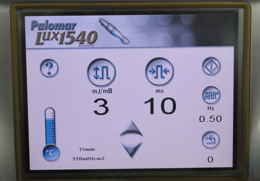 2014 Palomar Lux1540-XD Fractional Handpiece 1540XD StarLux 300 500 ~ 0 PULSE !!