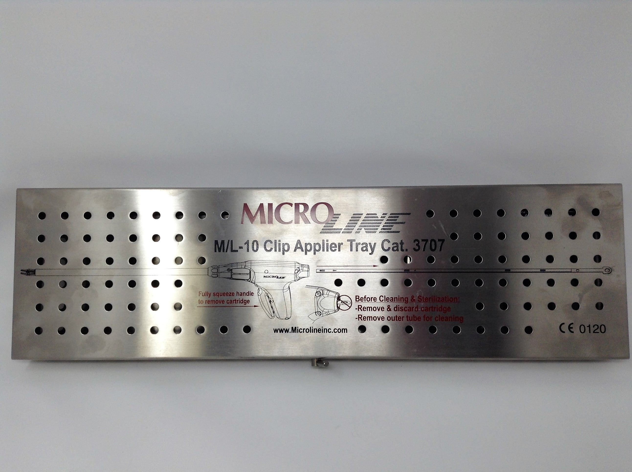 Microline LM-10 Clip Applier Tray 3707 LM10 Micro Autoclave Pentax