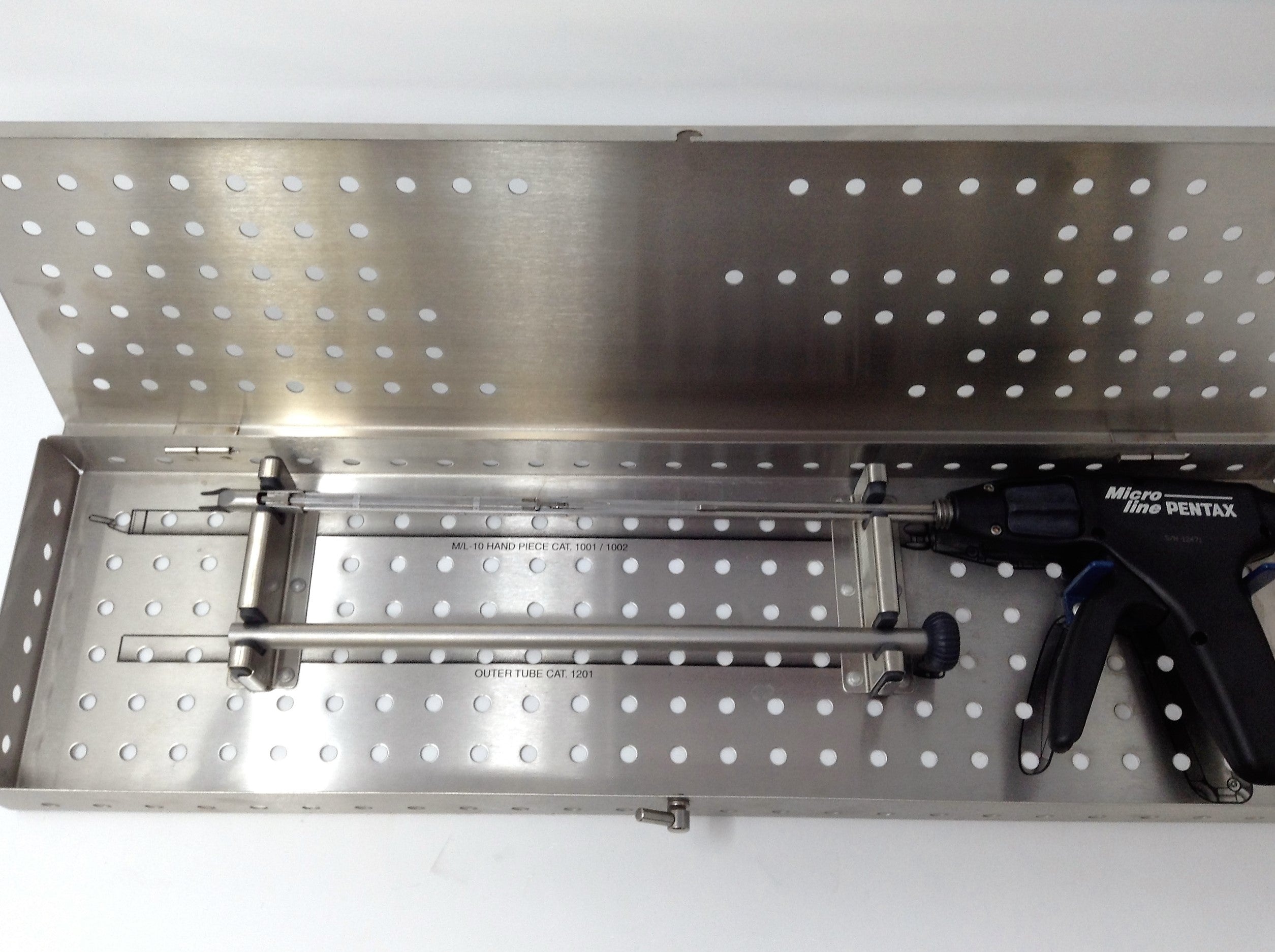 Microline LM-10 Clip Applier Tray 3707 LM10 Micro Autoclave Pentax
