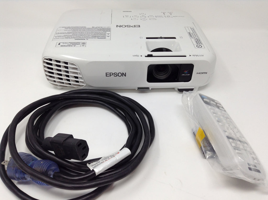 Epson EX3220 HDMI Portable SCGA Projector H552A 3000 Lumens