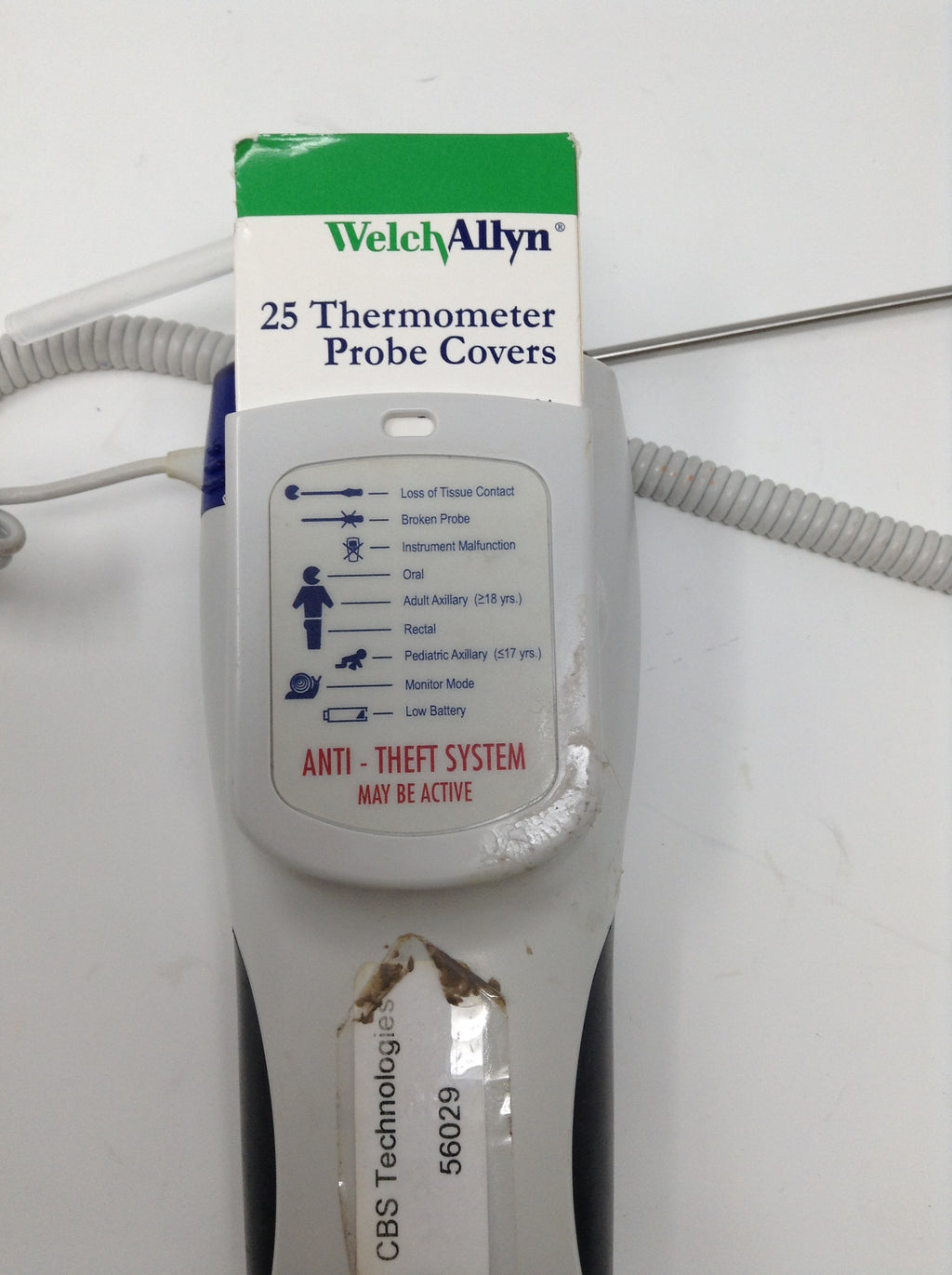 Welch Allyn Sure Temp 690 Plus Thermometer with 65 Probe Covers
