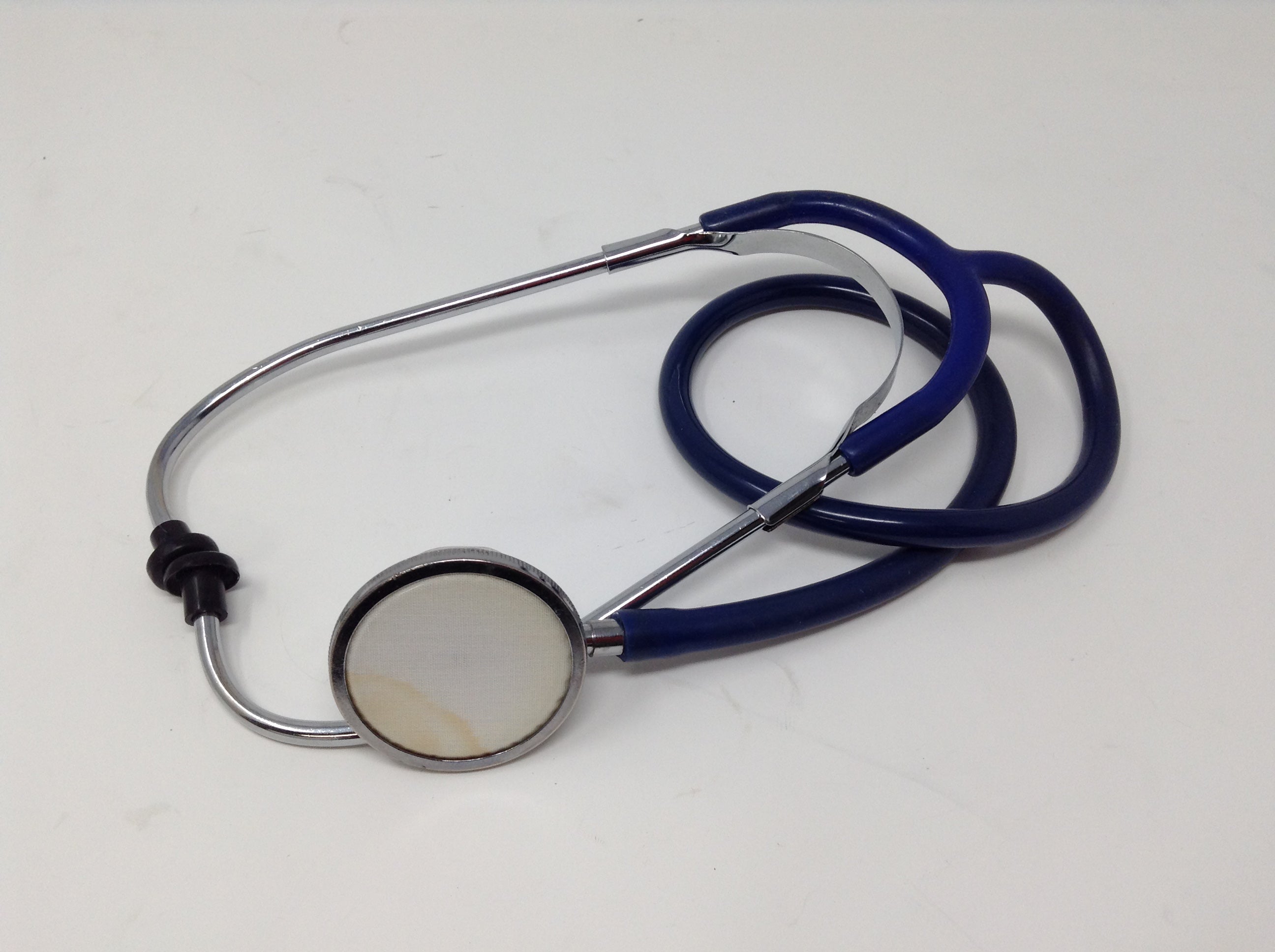 Stethoscope 60cm Doctor Nurse Aid Vet Medical EMT Headed Adscope - Lot of 3