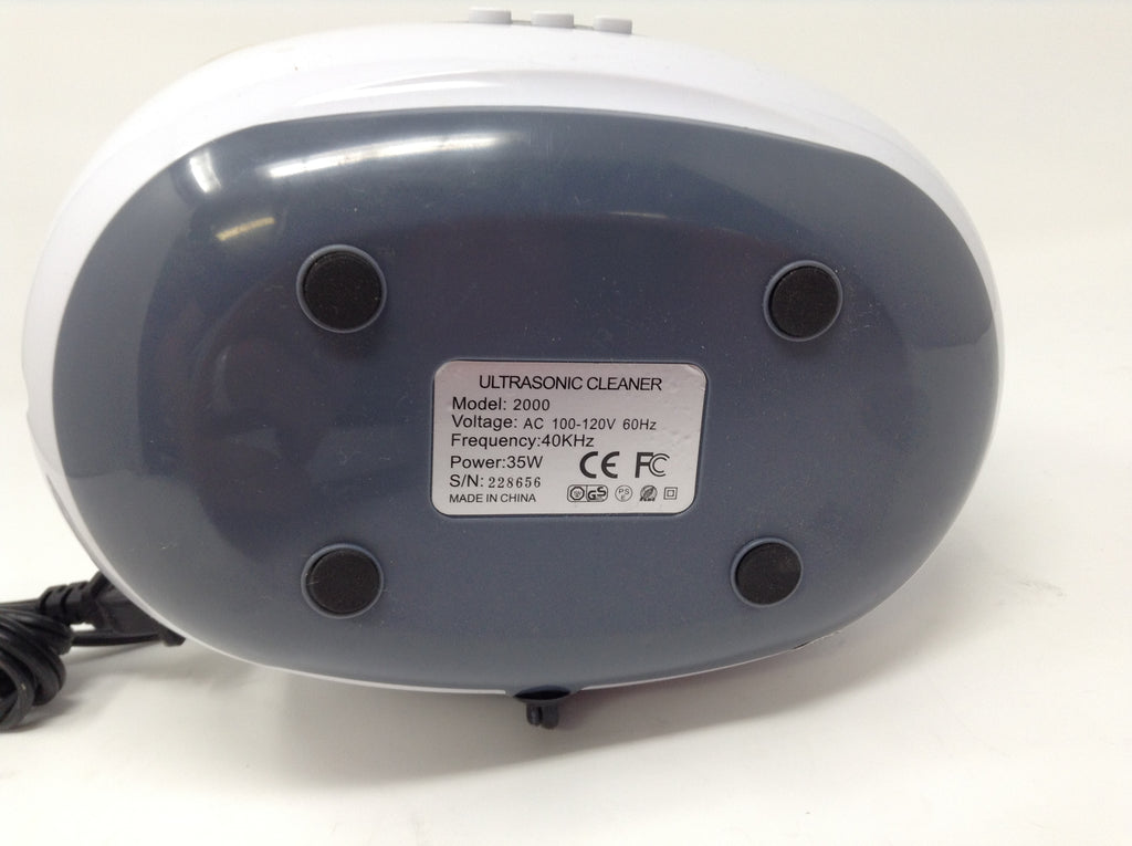 VGT-2000 Ultrasonic Cleaner With Digital Display 600ml 120V 35W