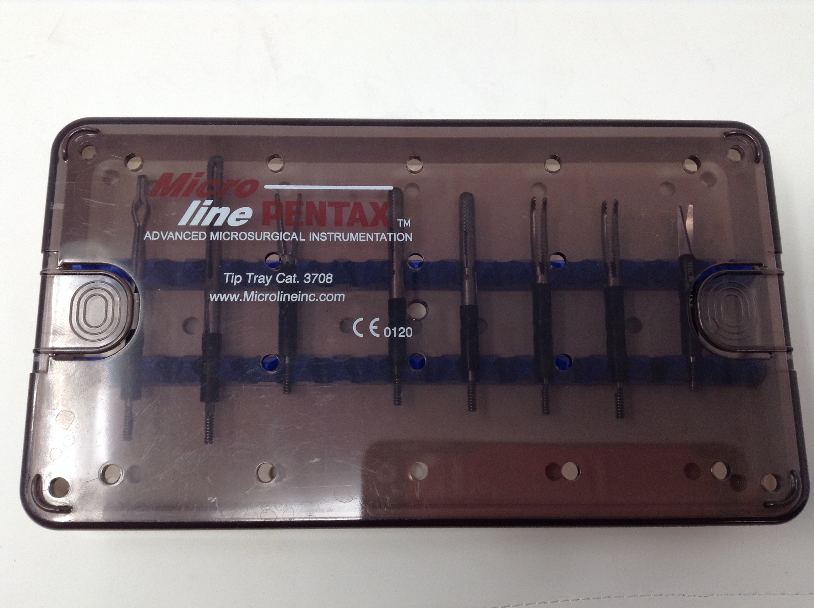 Lot of 8 LM-10 Clip Applier Tray 3708 LM10 Micro Autoclave Pentax Micro Line