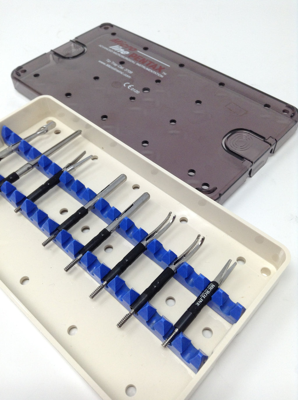 Lot of 8 LM-10 Clip Applier Tray 3708 LM10 Micro Autoclave Pentax Micro Line