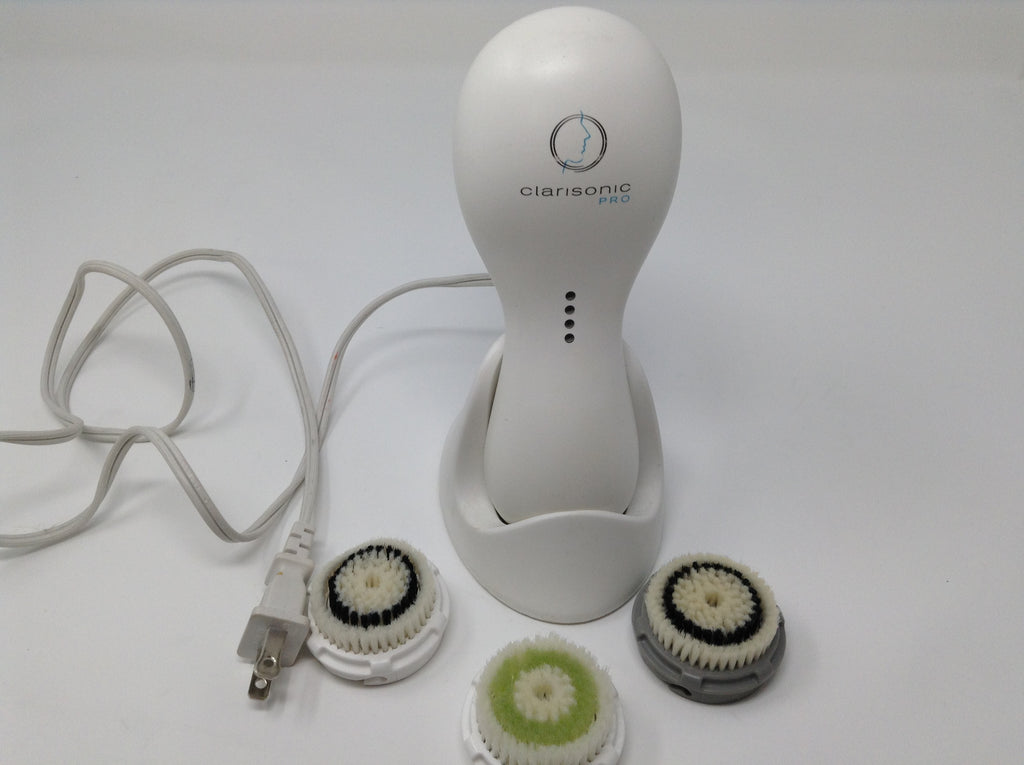 Clarisonic Pro Skin Care System with 4 Heads