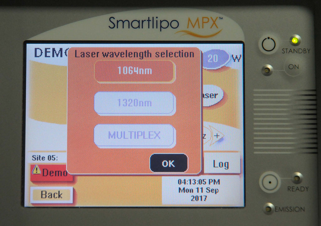 2008 Cynosure SmartLipo MPX 20W Nd YAG Laser 1064 nm Facial Leg NO RFID REQUIRED