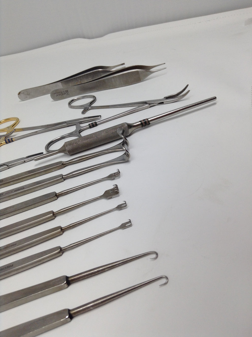 Germany Stainless Steel Set Blepharoplasty Surgical 15 Piece Set Probe Tweezer