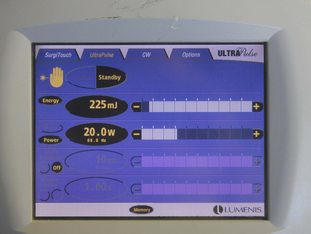 2005 Lumenis UltraPulse Surgitouch CO2 Surgical Laser C02 CO 2 Continuous Wave
