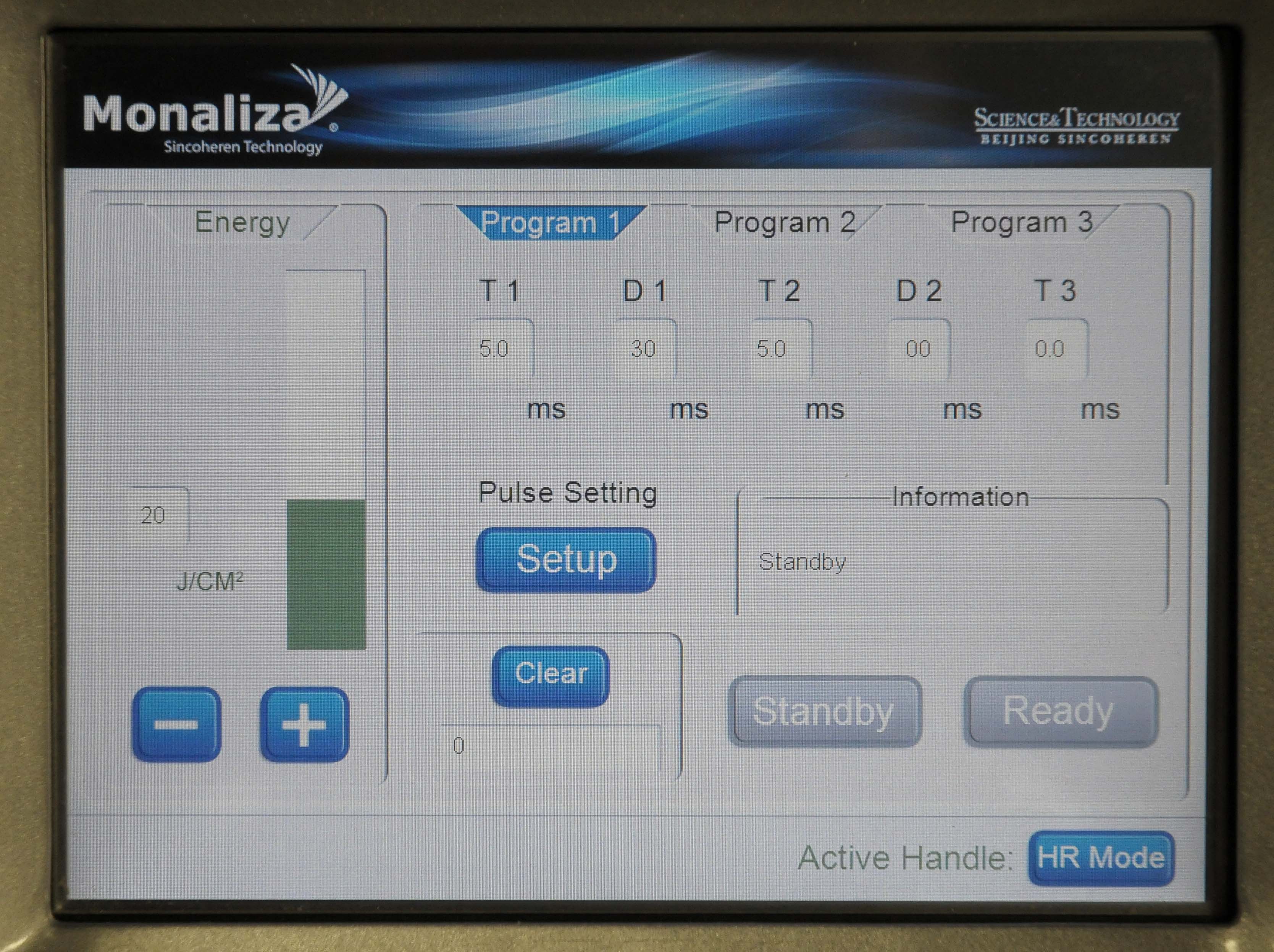 2015 Sincoheren Monaliza IPL Laser System Hair Removal Skin Rejuvenation - SR HR