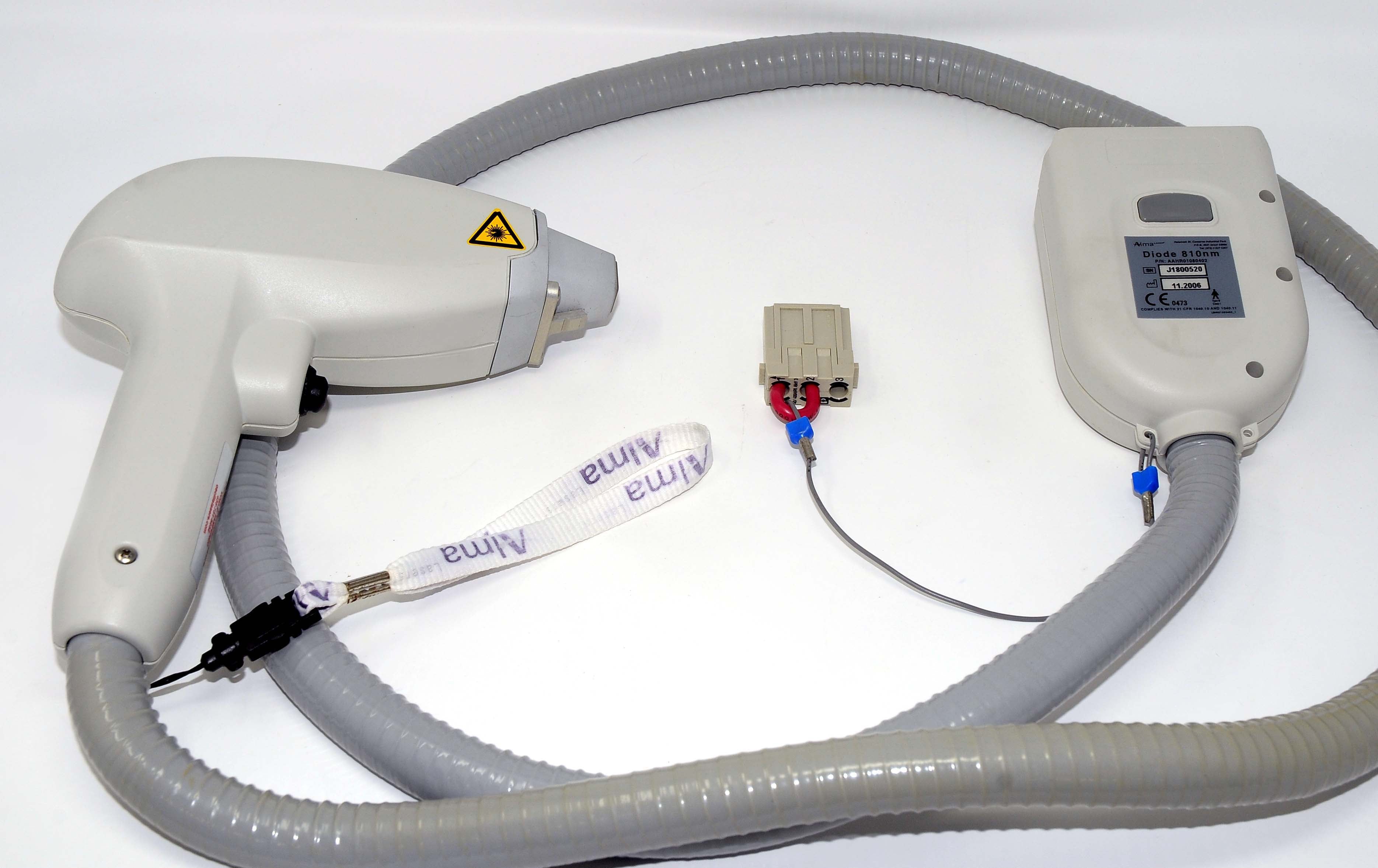 2006 Alma Soprano XL 810nm Diode IPL Hair Removal Laser System SHR Handpiece