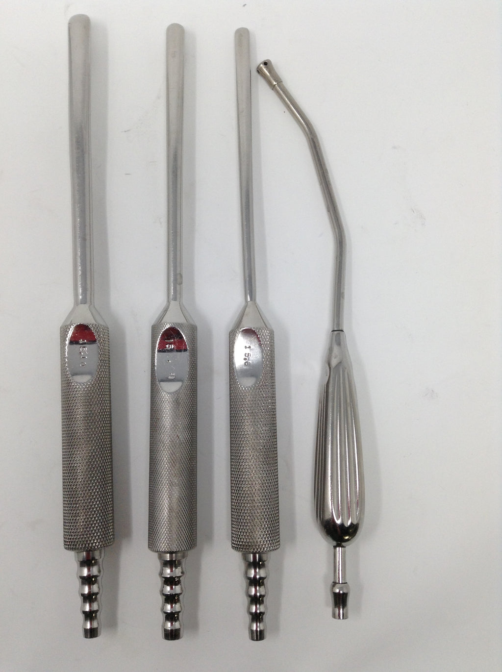 Cannula Surgical Needle Set of 4 Stainless Steel Lot w Handle