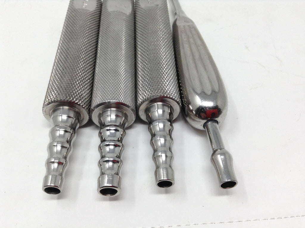 Cannula Surgical Needle Set of 4 Stainless Steel Lot w Handle