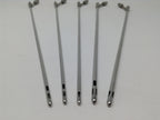 Cannula Surgical Needles Lot of 5 Stainless Steel SS Canula Cannulae Set