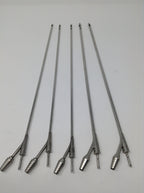 Cannula Surgical Needles Lot of 5 Stainless Steel SS Canula Cannulae Set