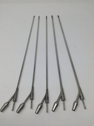 Cannula Surgical Needles Lot of 5 Stainless Steel SS Canula Cannulae Set