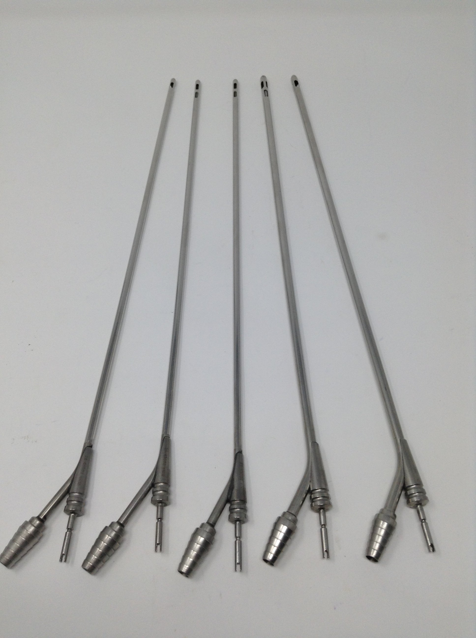 Cannula Surgical Needles Lot of 5 Stainless Steel SS Canula Cannulae Set