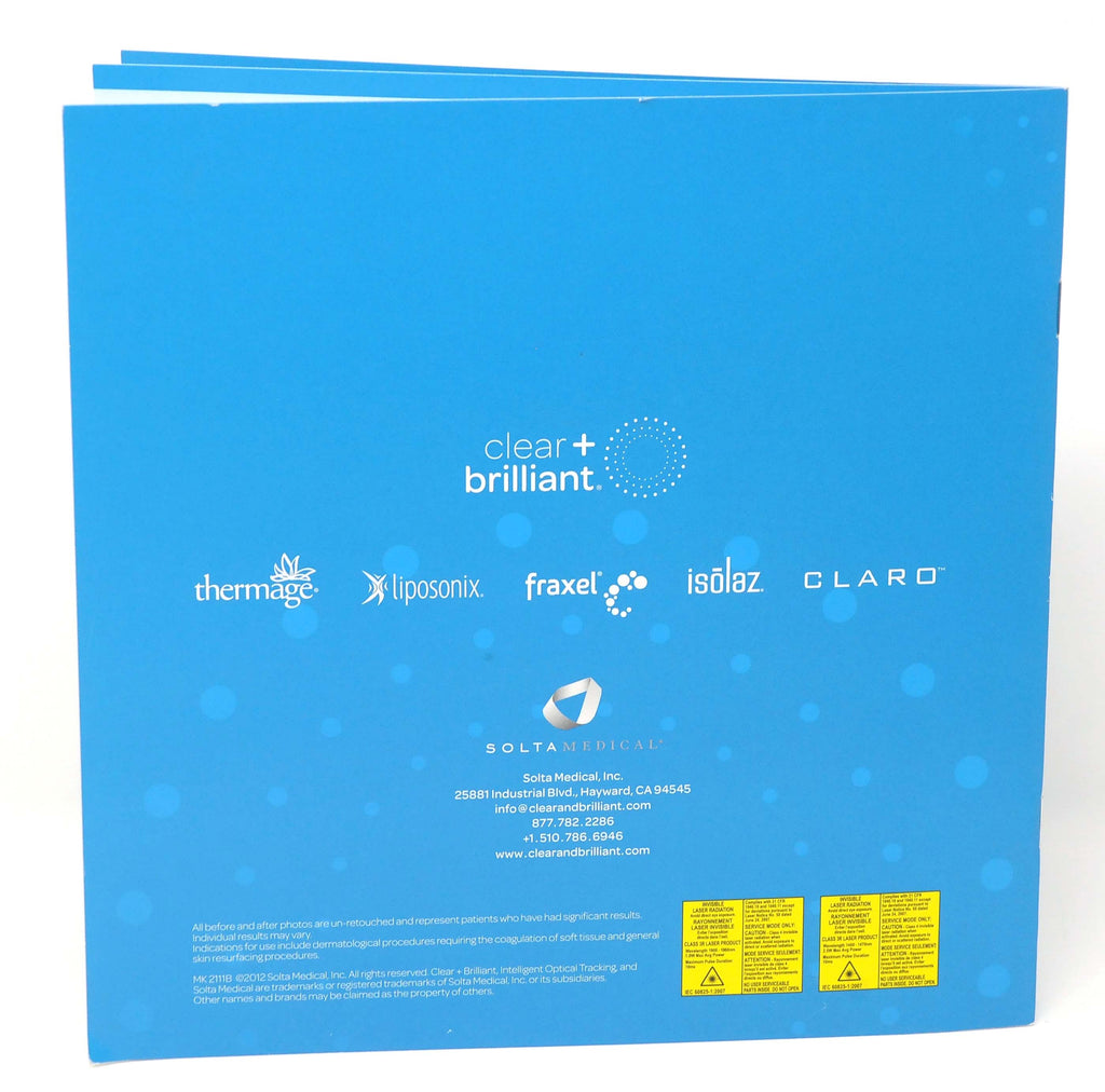 Solta Medical Clear and Brilliant Diode Laser 1440nm Skin Resurfacing Face Neck