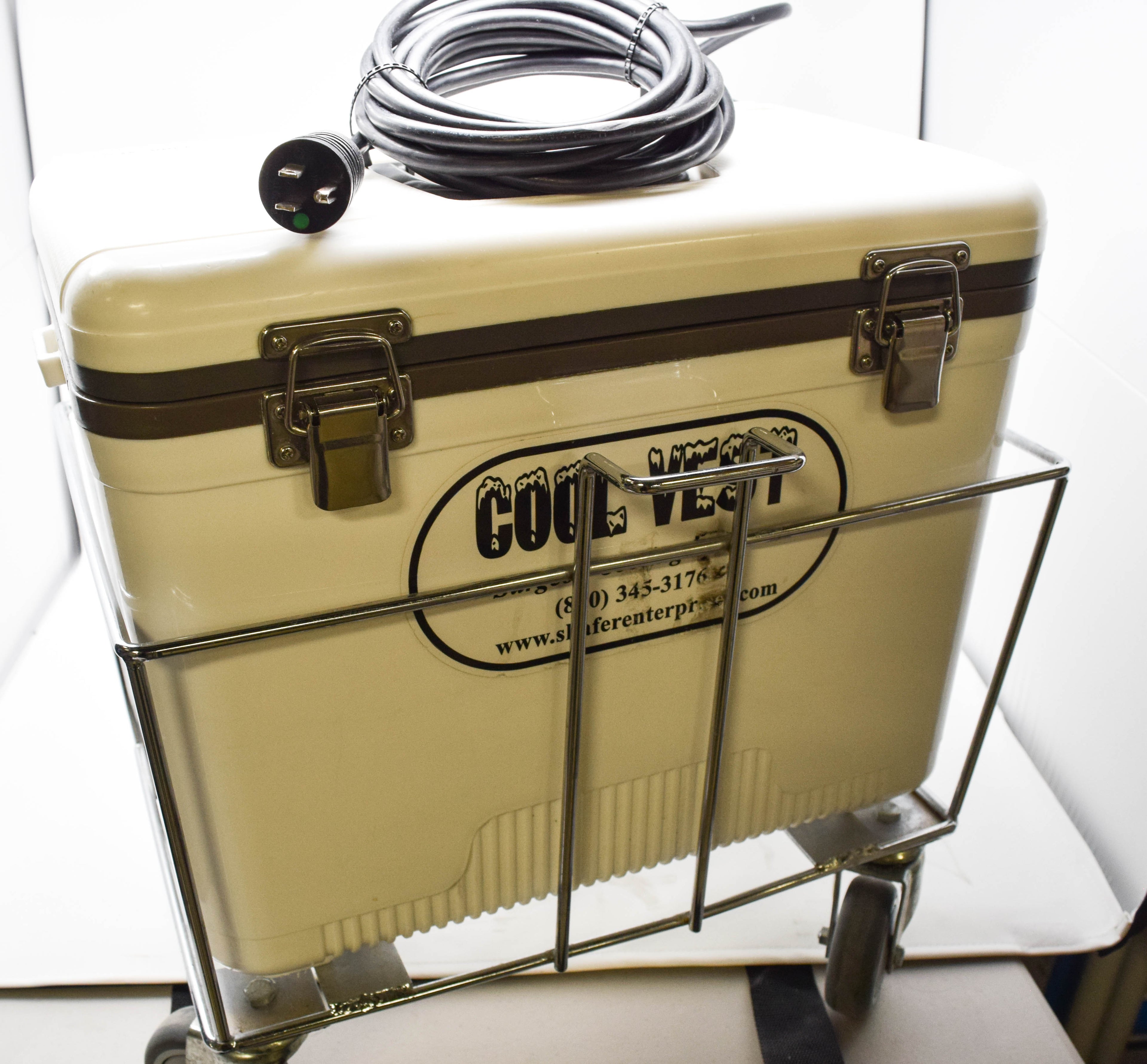 Cool Vest Surgeon Cooling Systems 2 XL Vests 6 Gallon Cooler Shafer Enterprises